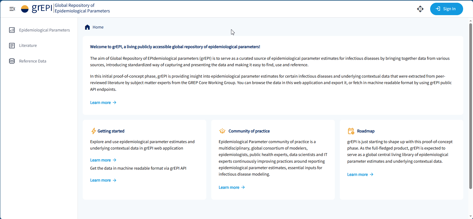 Sign-in walkthrough