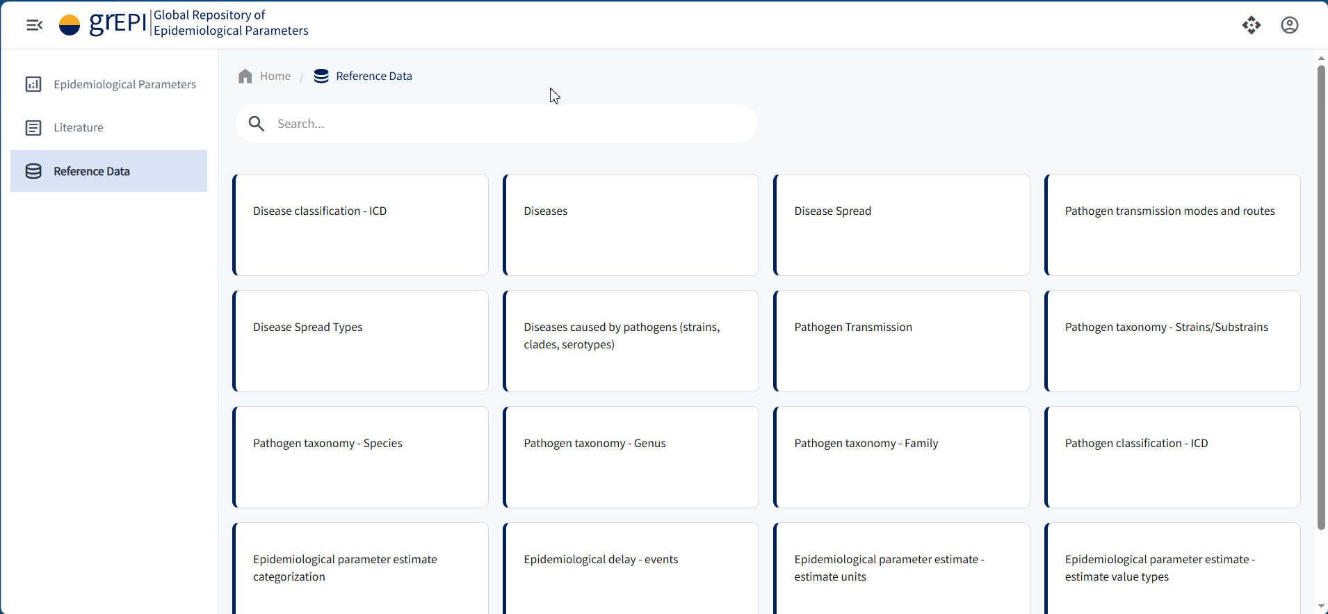 Reference Data walkthrough
