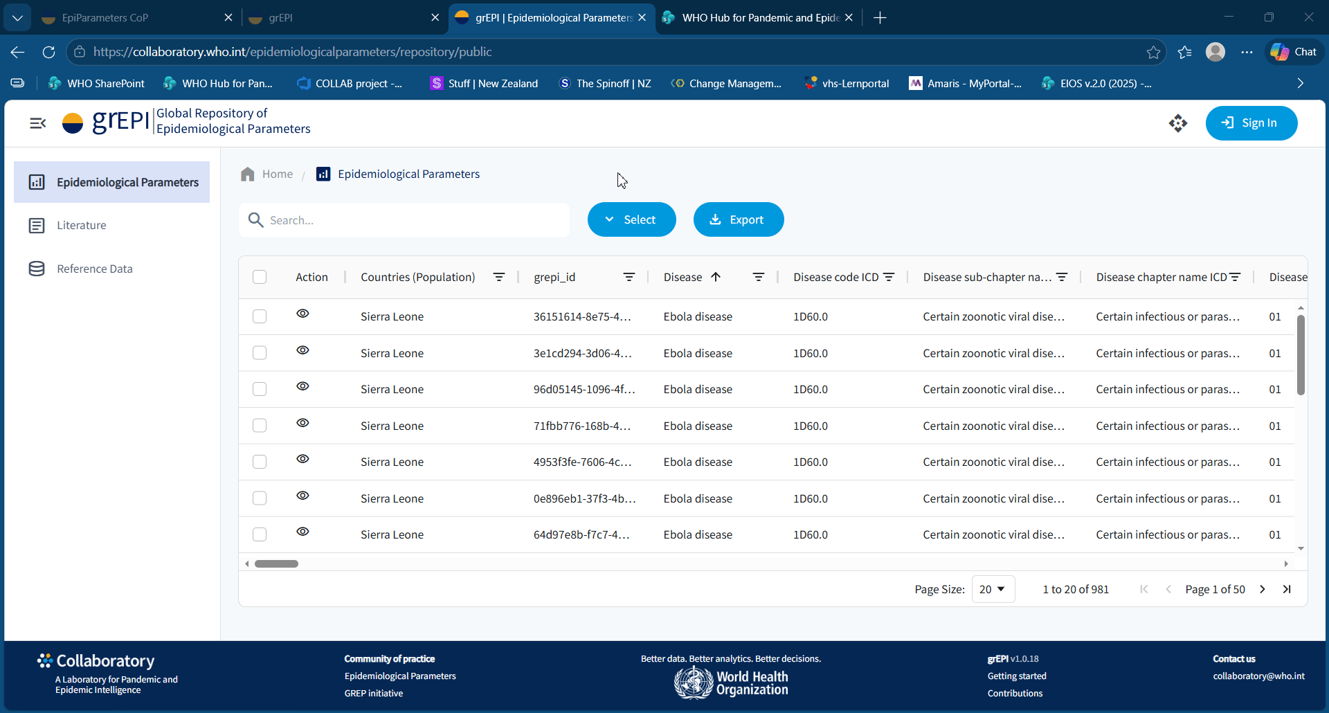 Exports & Reports walkthrough
